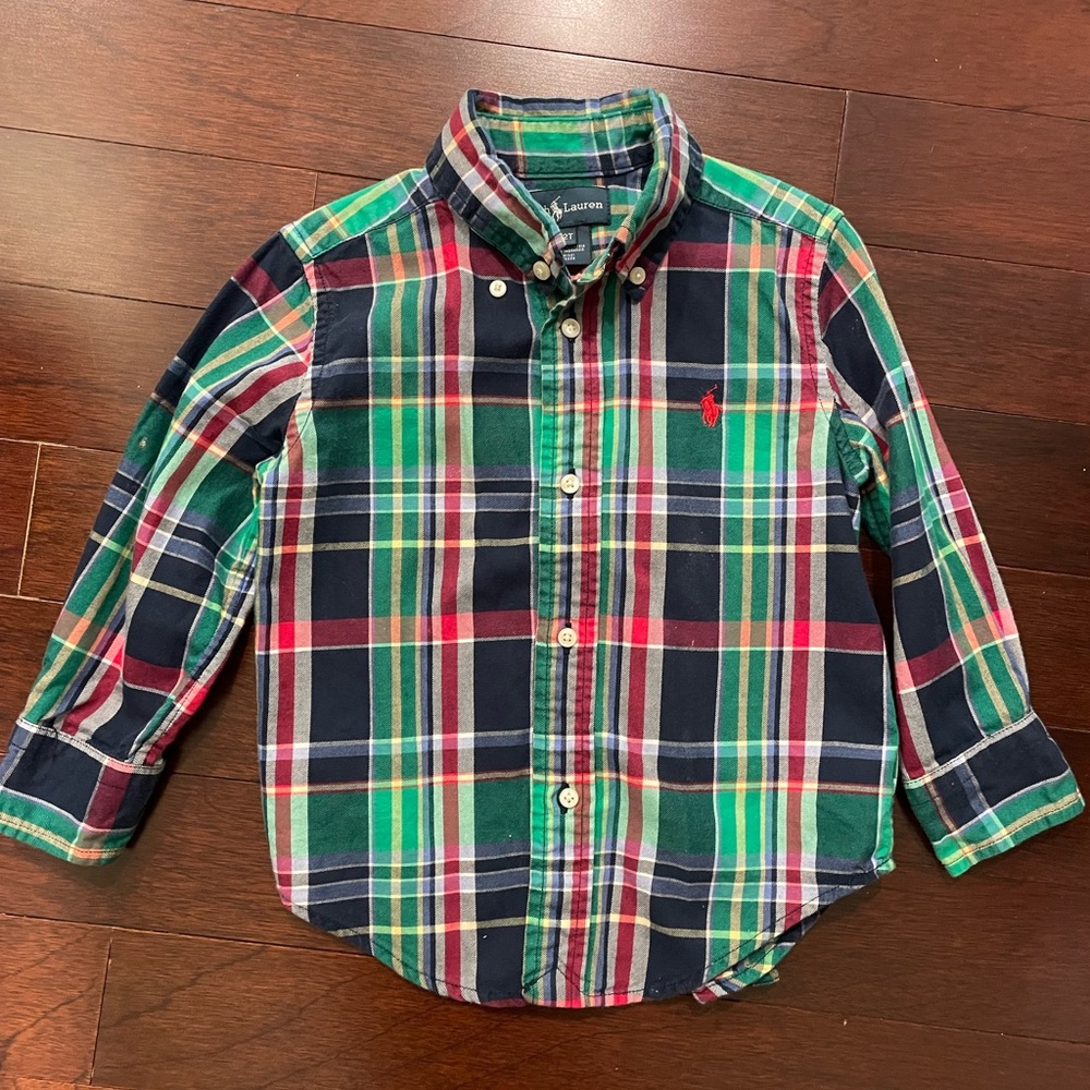 2T Ralph Lauren L/S Button Down